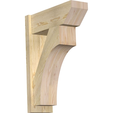 Ekena Millwork Westlake Slat Rough Sawn Outlooker, Douglas Fir, 8"W x 22"D x 30"H OUT08X22X30WTL06RDF